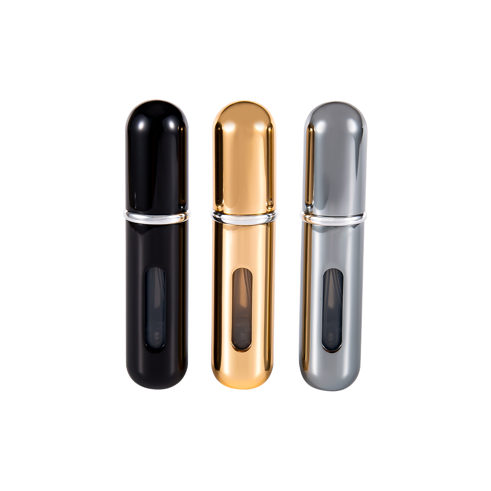 Chai nước hoa đáy tròn 5ML Nhôm Màu sắc và Logo có thể tùy chỉnh