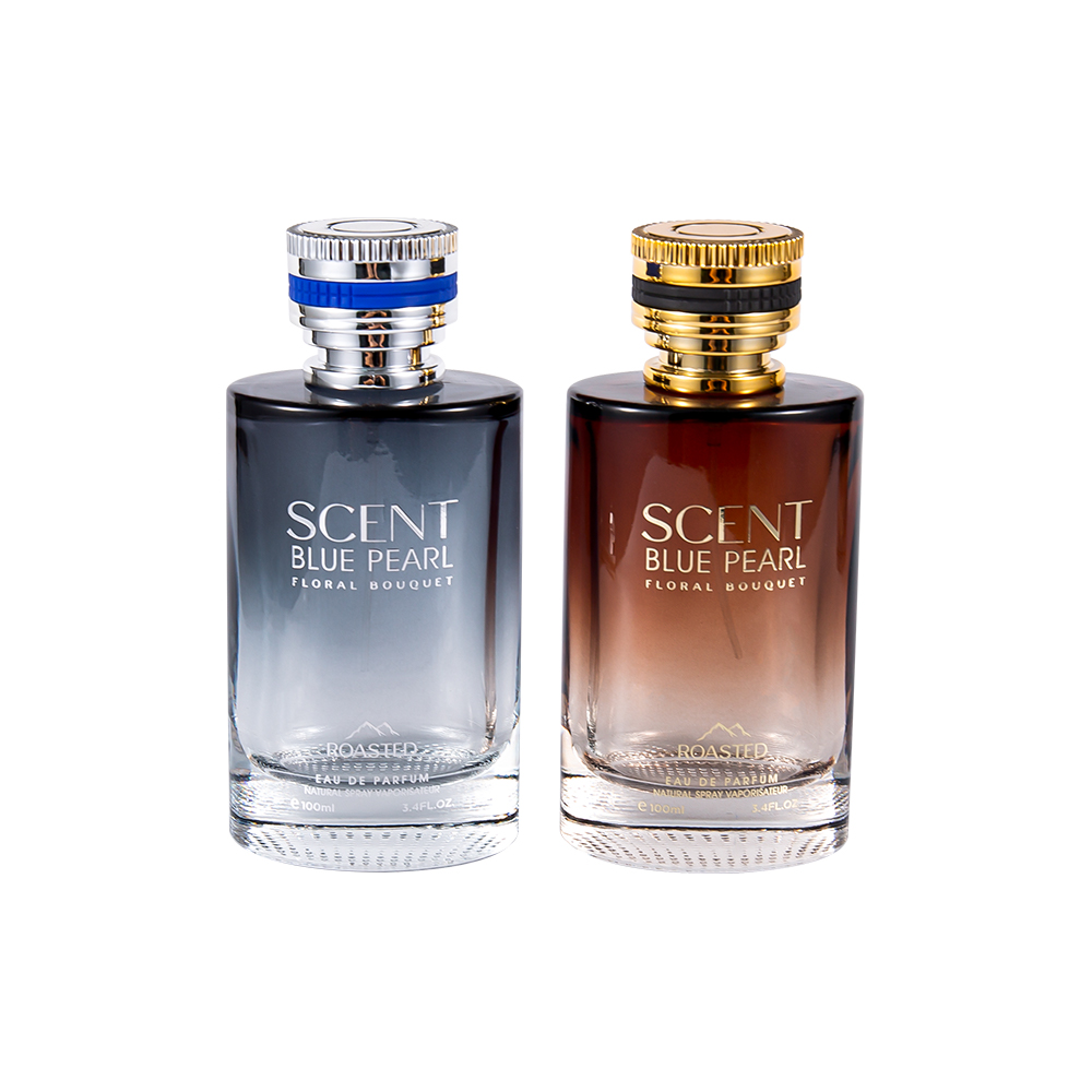 KY1109-WJ2098 Chai nước hoa thủy tinh dập nổi 100ML có nắp nước hoa Pcta